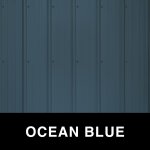 ocean blue metal color