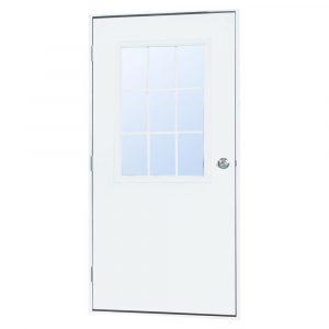 insulated utility door