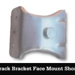 track bracket face mount short