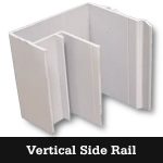 vertical side rail