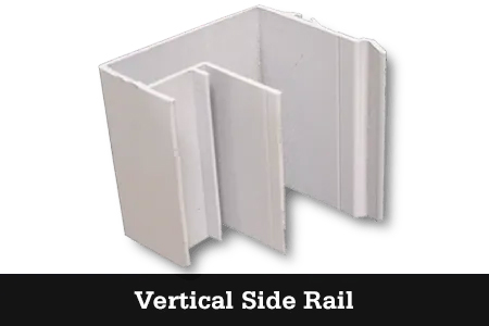 vertical side rail