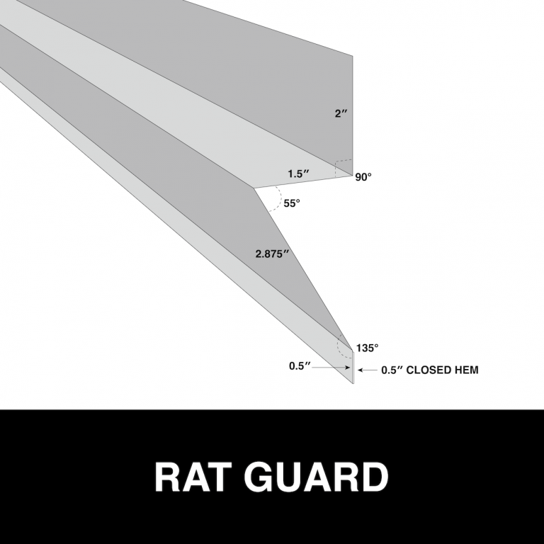 rat guard metal trim