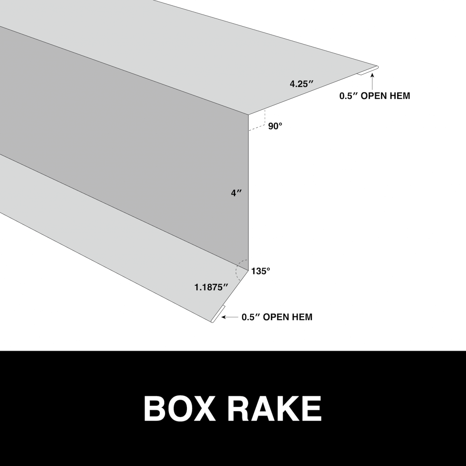 Metal Roofing Trim & Ridge Vents | Eave, Rake and More