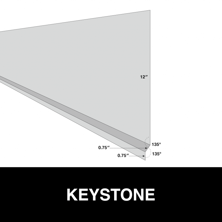 keystone metal trim
