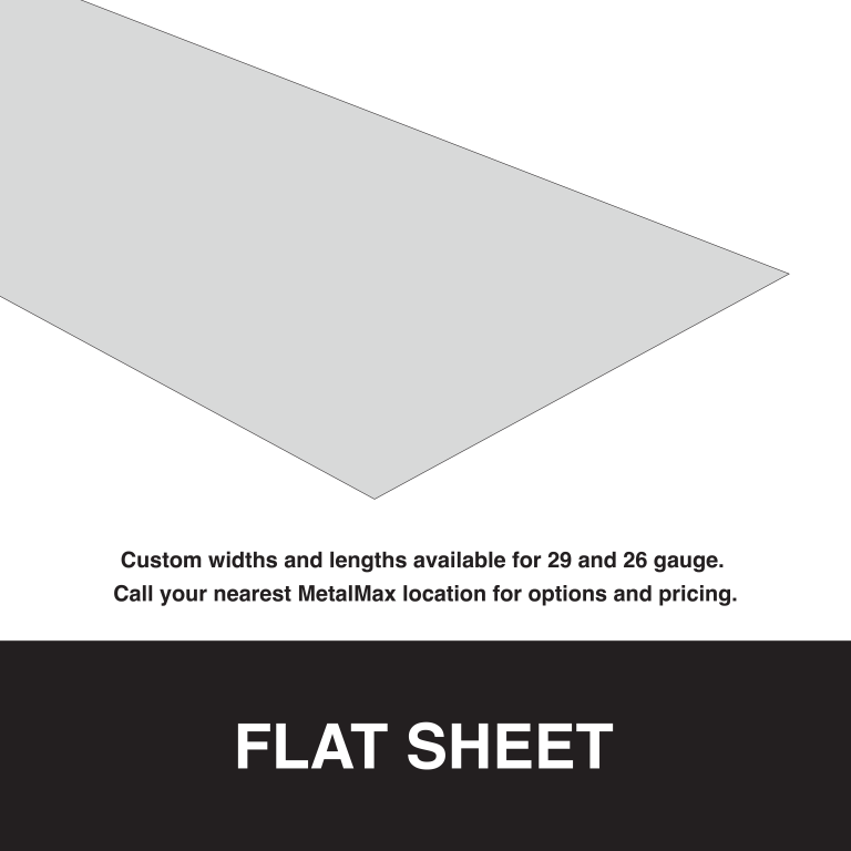 flat sheet metal trim